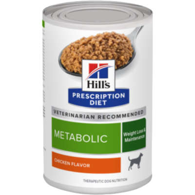 Ração Úmida Hill's Presciption Diet Metabolic + Mobility Sabor Vegetal e Atum para Cães