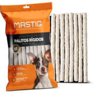 Palito Mastig para Cães Porte Pequeno e Médio Sabor Natural 8 mm - 80g