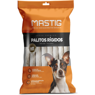 Palito Mastig para Cães Porte Pequeno e Médio Sabor Natural 10 mm