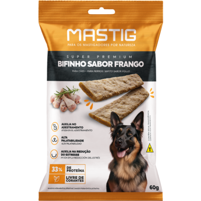 Bifinho Mastig para Cães Sabor Frango