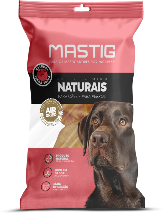 Petisco Mastig Focinho Suíno para Cães - 2 Unidades
