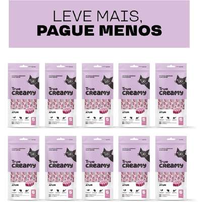 Petisco Cremoso True Creamy Sabor Atum para Gatos