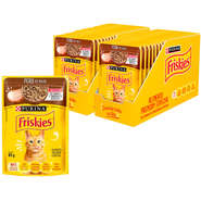 Kit Ração Nestlé Purina Friskies Sachê Peru ao Molho para Gatos - 30 Unidades