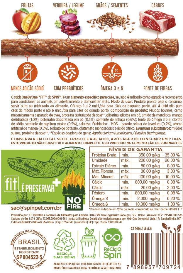Petisco Gourmet para Cães Sabor Beterraba e Linhaça - 50g
