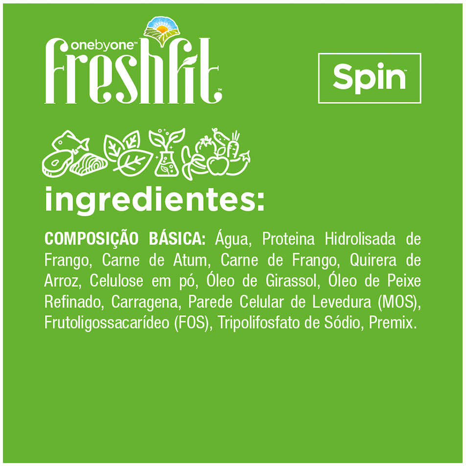 Ração Úmida Spin Pet Freshfit Select Frango e Atum para Cães - 280 g