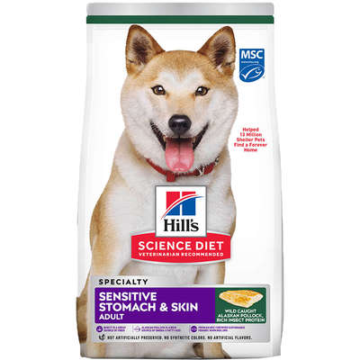 Ração Seca Hill's Science Diet Pele Sensível para Cães Adultos