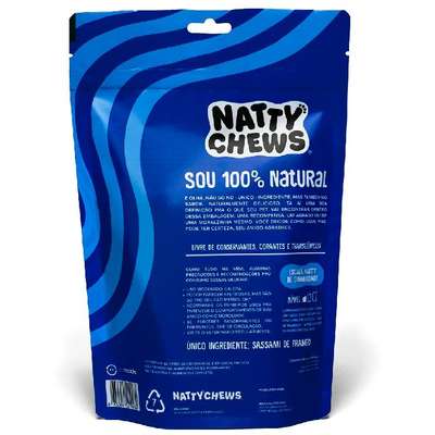 Petisco Natty Chews Frangolino Sabor Natural para Cães | Petlove