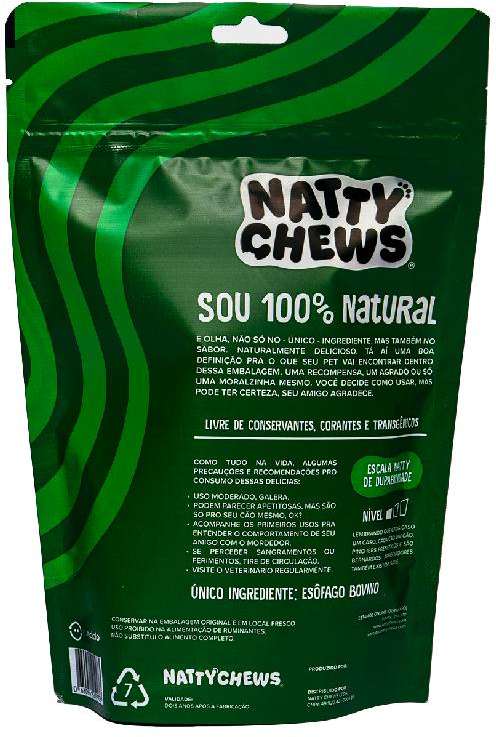 Petisco Natty Chews Esofofos Sabor Natural para Cães - 5 Unidades