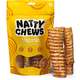 Petisco Natty Chews Traquitas Sabor Natural para Cães
