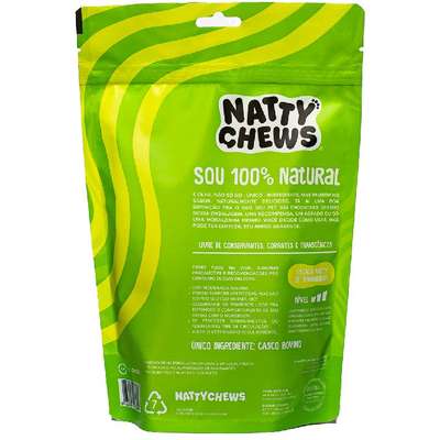 Petisco Natty Chews Caskets Sabor Natural para Cães