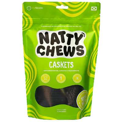 Petisco Natty Chews Caskets Sabor Natural para Cães