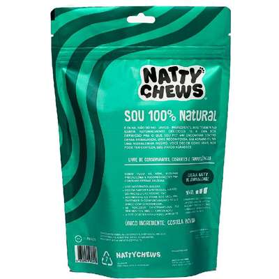 Petisco Natty Chews Costelinis Sabor Natural para Cães
