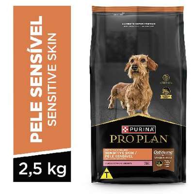Ração Seca Nestlé Purina Pro Plan Sensitive Skin para Raças Mini e Pequenas