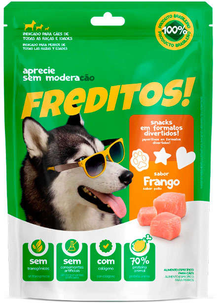 Snack Freditos para Cães Sabor Frango - 50 g