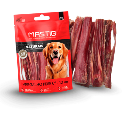 Petisco Vergalho Pixie Mastig Super Premium Naturais para Cães