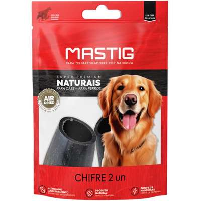 Petisco Chifre Bovino Mastig Super Premium Naturais para Cães