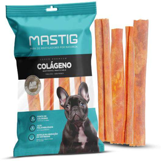 Petisco Mastig Super Premium Colágeno Palito 5" para Cães - 4 Unidades