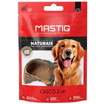 Petisco Casco Bovino Mastig Super Premium Naturais para Cães