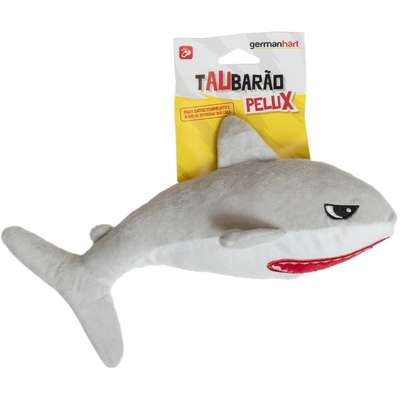 Brinquedo Pelúcia Tubarão Germanhart Taubarão Cinza