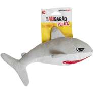Brinquedo Pelúcia Tubarão Germanhart Taubarão Cinza - Tam. Único
