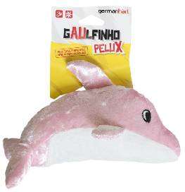Brinquedo Pelúcia Golfinho Germanhart Gaulfinho Rosa - Tam. Único