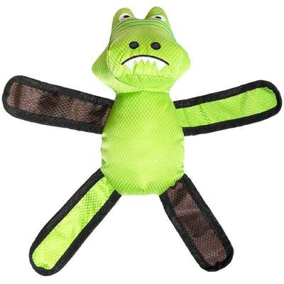 Brinquedo Pelúcia Jacaré Germanhart Craucodilo Verde