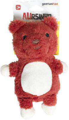 Brinquedo Pelúcia Ursinho Germanhart Aursinho Vermelho - Tam. Único
