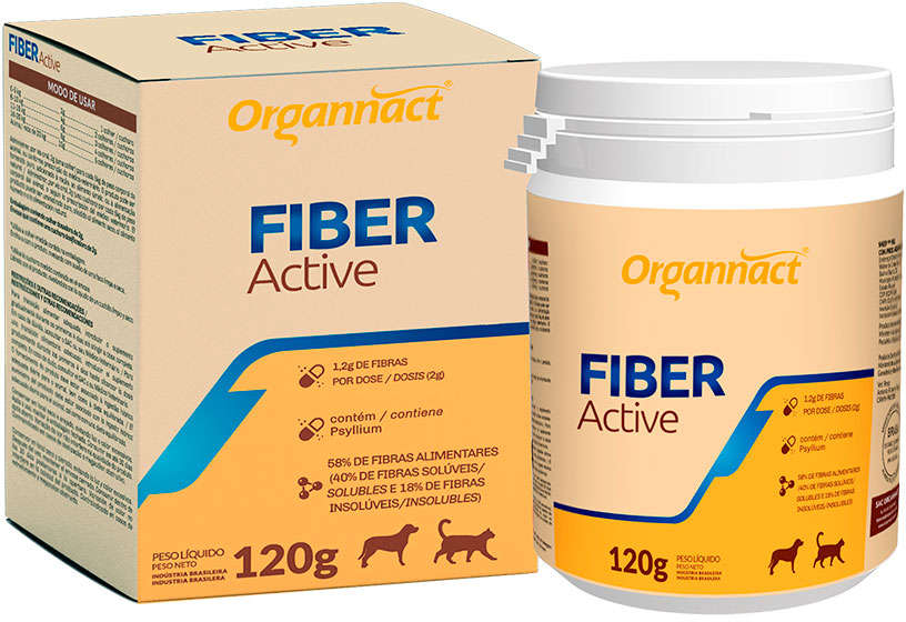 Suplemento Vitamínico Organnact Fiber Active - 120 g