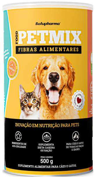 Suplemento Vitamínico Botupharma Pet Food Petmix Fibras Alimentares - 500 g