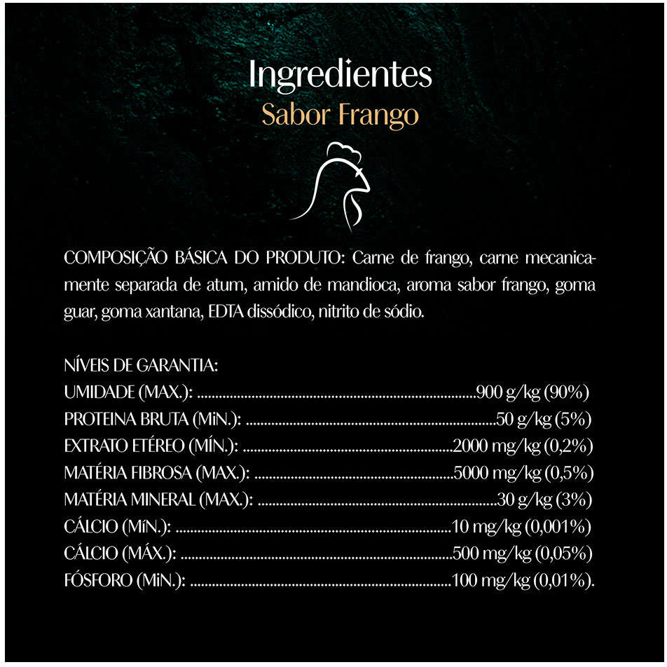 Petisco Sheba Cremoso Sabores Frango e Frango & Peixe Branco - 1 Pacote (4 Unidades)