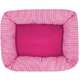 Cama Retangular Fábrica Pet Listra Pink