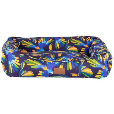 Cama Fábrica Pet Meu Brasil Arara Azul