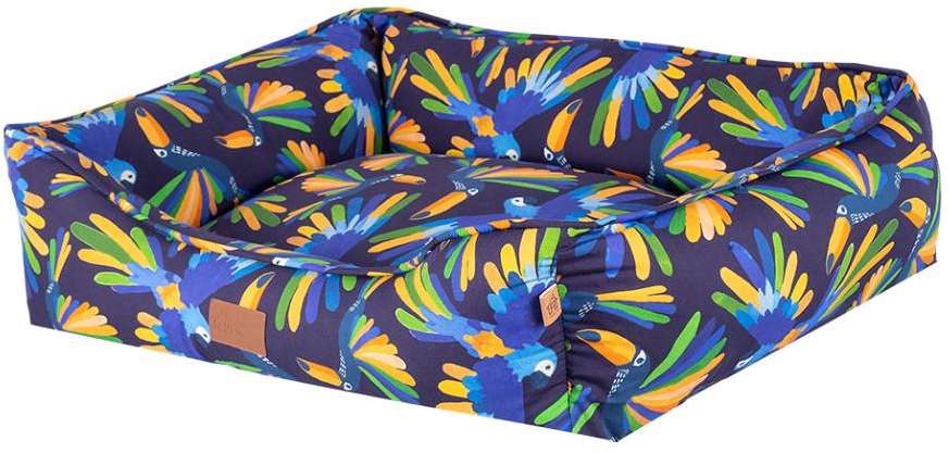 Cama Fábrica Pet Meu Brasil Arara Azul - Tam. M