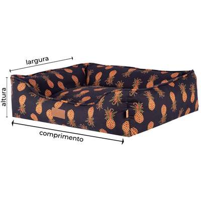 Cama Fábrica Pet Meu Brasil Abacaxi