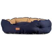 Cama Fábrica Pet Gomo Flat Marinho - Tam. G