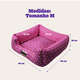 Cama Quadrada Luppet Conforto Osso - Rosa
