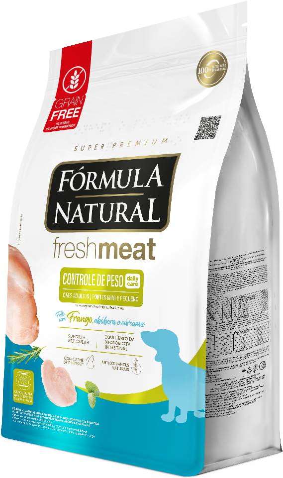 Ração Seca Fórmula Natural Fresh Meat Cães Light Raças Mini e Pequena - 2,5Kg