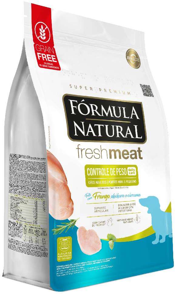 Ração Seca Fórmula Natural Fresh Meat Cães Light Raças Mini e Pequena - 2,5Kg