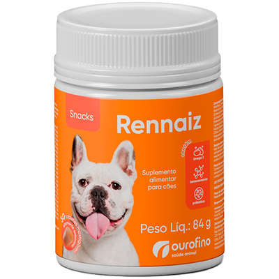 Suplemento Alimentar Ourofino Rennaiz Snacks para Cães