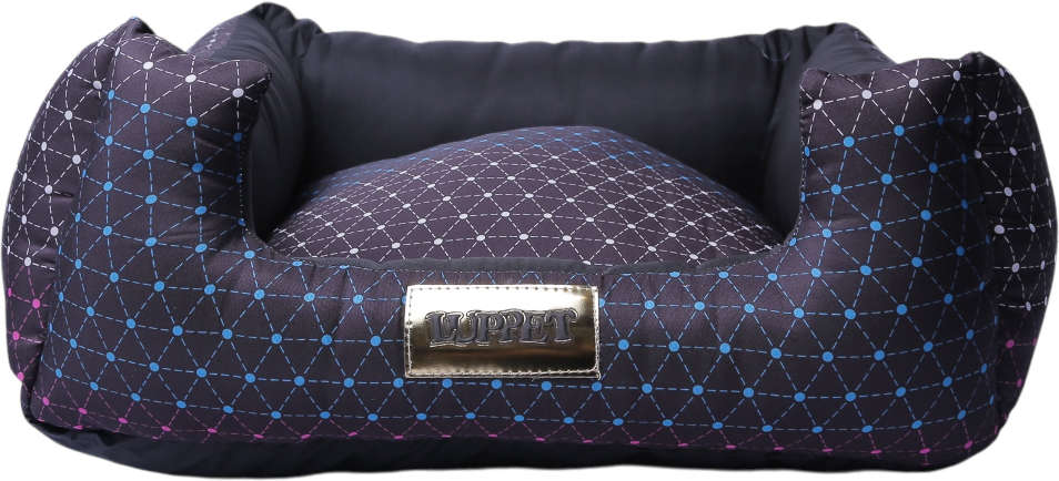 Cama Quadrada Luppet Conforto Preta - Tam. G