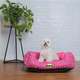 Cama Quadrada Luppet Conforto Osso - Rosa