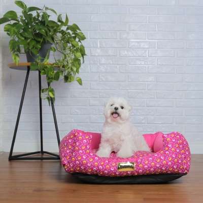 Cama Quadrada Luppet Conforto Osso - Rosa