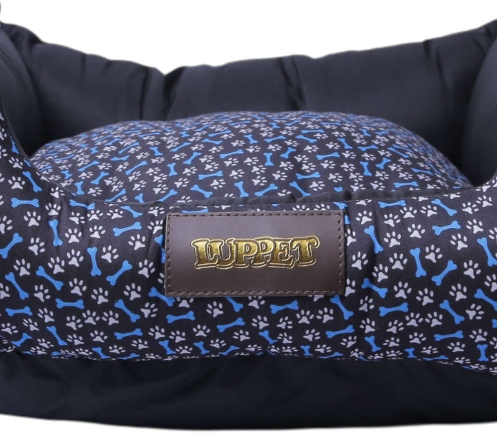 Cama Quadrada Luppet Conforto Osso Azul - Tam. G
