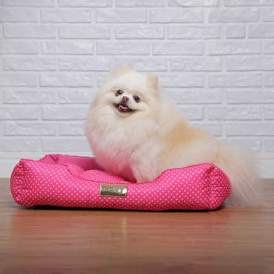 Cama Retangular Luppet Conforto - Rosa Poá