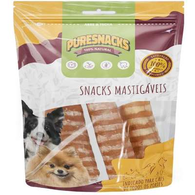 Petisco PureSnacks Traquéia Bovina para Cães