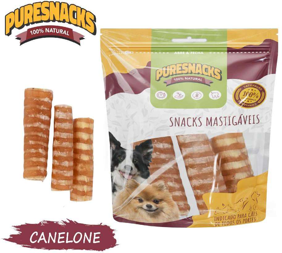 Petisco PureSnacks Traquéia Bovina para Cães - 3 Unidades