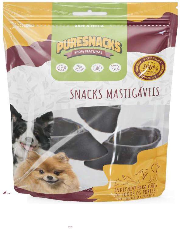 Petisco PureSnacks Casco para Cães - 3 Unidades