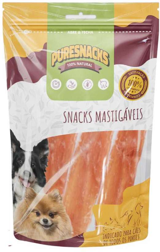 Petisco PureSnacks Nervo Flat para Cães - 3 Unidades