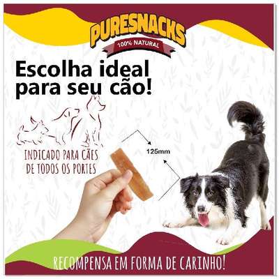 Petisco PureSnacks Nervo Flat para Cães