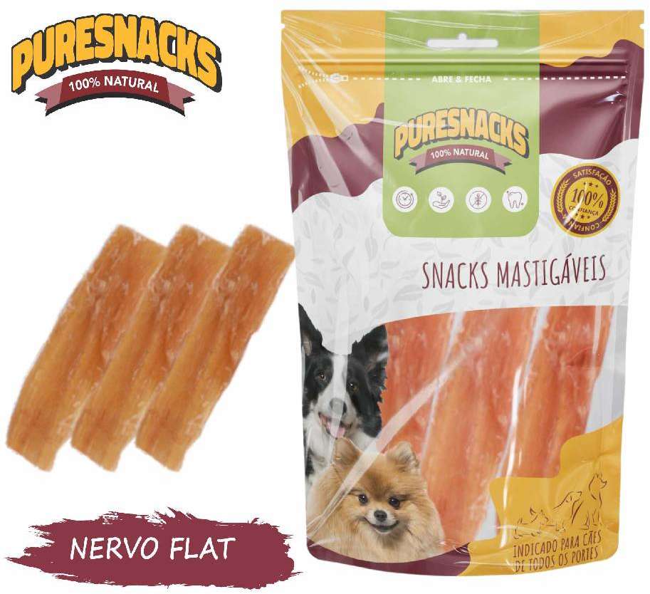 Petisco PureSnacks Nervo Flat para Cães - 3 Unidades